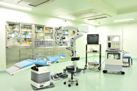 茶屋ヶ坂眼科クリニックの手術室